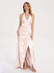 Ruched Split Party Dresses
