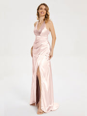 Ruched Split Party Dresses