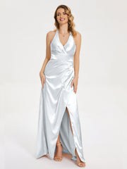Ruched Split Party Dresses