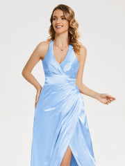 Ruched Split Party Dresses