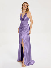 Ruched Split Party Dresses