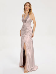 Ruched Split Party Dresses