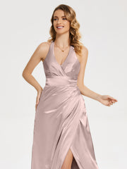 Ruched Split Party Dresses