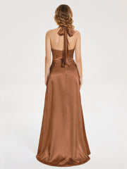 Ruched Split Party Dresses