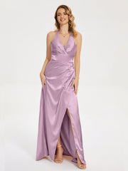 Ruched Split Party Dresses