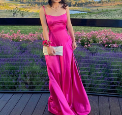 Modest A-line Long Prom Dress,Trendy Evening Dresses