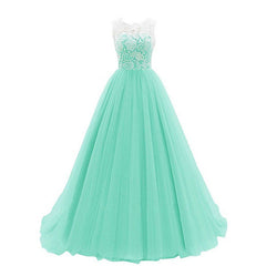 Lovely Tulle with Lace Bodice Party Dress, New Sweet 16 Dresses