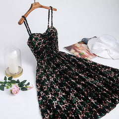Sequin Hoco Dress Short Homecoming Dresses SH236