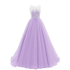Lovely Tulle with Lace Bodice Party Dress, New Sweet 16 Dresses