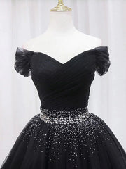 Off the Shoulder Tulle Red Short Prom Dresses Lace Up