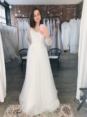 Open back Sexy Wedding Dress Ivory Tulle Wedding Dress Bohemian Dress TN214