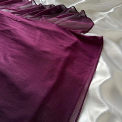Charming Purple Gradient Long Prom Dress Wed Dress Formal Gown