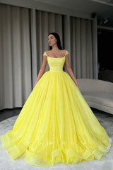 P1134 - Unique Sequined High Slit Scoop Detachable Train Prom Party Dress