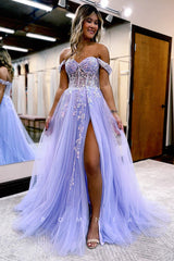P1250 - Timeless Strapless Empire Sweetheart Appliques A-Line Prom Formal Dress