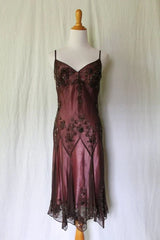 Vintage Beaded Embroidery V-neck Mermaid Prom Dress Party Dress Evening Dress HZ1024