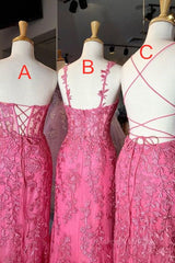 Mermaid Hot Lace Long Prom Dress, Long Hot Formal Graduation Evening Dress P2320