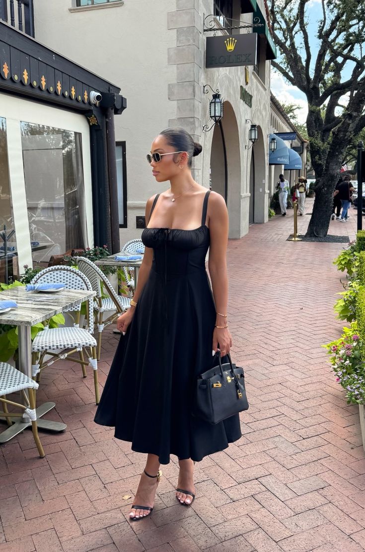 Simple A line Straps Black Sleeveless Prom Dress Formal Evening Dresses HZ1024