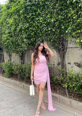 Strapless 17th Birthday Pink Chiffon Slim Fit Cocktail Dresses Short