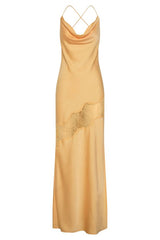 Elegant Mermaid Straps Lace Hollow Out Maxi Dress 22th Birthday Outfits P666