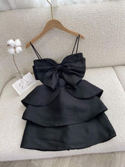 Simple Straps White Birthday Dresses Birthday Outfits P795