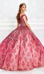 Princesa Lace Ball Gown Quinceañera Dress PR11921
