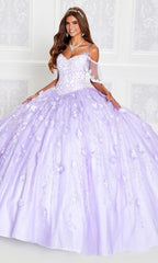 Cold-Shoulder Princesa Quinceanera Dress PR12271