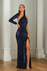 Size 0, Style PS2045 Navy Blue - Portia & Scarlett - FINAL SALE