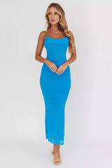 Personalized tight neck collar with pleated texture, fully lined, invisible back zipper, adjustable thin shoulder straps Prom Dresses