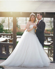 Plus Size Wedding Dresses Sweetheart Corset