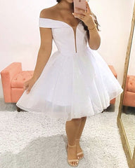 Princess Homecoming Dresses Sequin Off The Shoulder