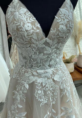 Open Back A-line Wedding Dress, Bridal Gown ,Dresses For Brides DTB131