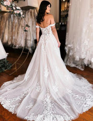 Sweetheart A-line Tulle/Lace Wedding Dress