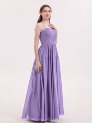 Spaghestti Strap Chiffon Dress with Sweetheart-Tahiti