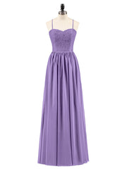Spaghestti Strap Chiffon Dress with Sweetheart-Tahiti