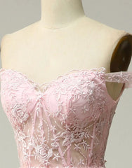 Wholesale Princess A-Line Off The Shoulder Tiered Prom Dress With Appliques prom dresses shops