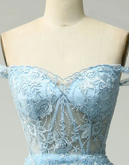 Wholesale Princess A-Line Off The Shoulder Tiered Prom Dress With Appliques prom dresses shops