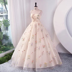 Broderie florale de luxe longue robes de soirée de bal noir