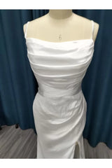 Off Shoulder Beach Wedding Dresses Chiffon Ball Gown Bridal Gown