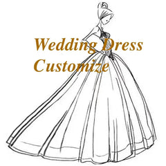 Customized Wedding Dress Short Sleeves Lace Appliques Mermaid Gown
