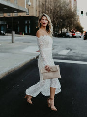 Simple Wedding Dress Travel Marry Party Bridal Gowns Off Shoulder A Line