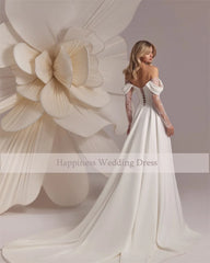 Customized Strapless Corset Designs Wedding Dress A-Line Lace Up