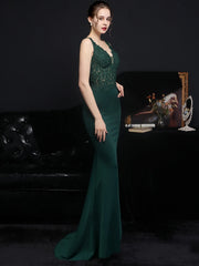 Sexy Elegant Luxury Wedding Evening Long Dresses for Women Rhinestone Prom Party Dresses Summer Dress