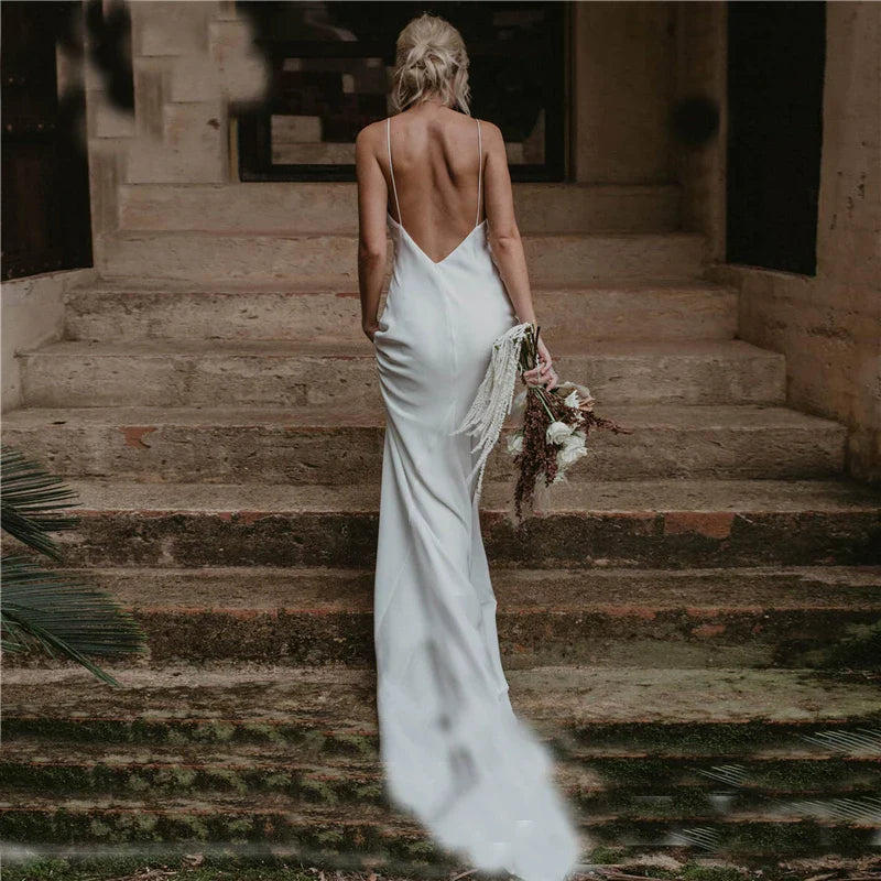 Customized Boho Wedding Dresses for Women Mermaid Gowns