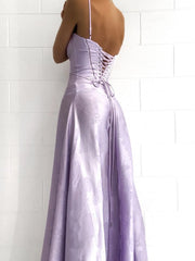 Beautiful Mermaid Spaghetti Straps Sage Green Long Party Dresses Prom Dress SD2405