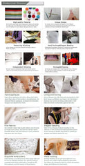 Modern Glitter Tulle Wedding Dresses Long Sleeves V Neck Bridal Gowns for Bride