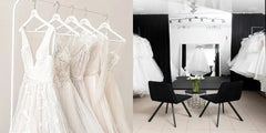 Customized Pure Ivory O-Neck Jersey Wedding Dresses with Open Back Sweep Train Minimalist Pleats Crystal Sleeveless Bridal Gowns