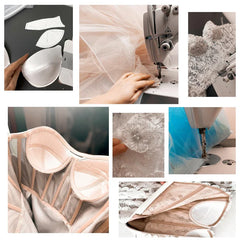 LORIE Mermaid Princess Lace Appliques Sexy Wedding Dress Gown