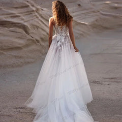 Fascinating Fashion Wedding Dresses Lace Appliques Mermaid Gowns
