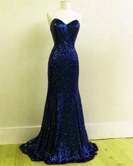 Sequin Bridesmaid Dresses Mermaid Sweetheart