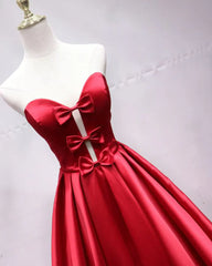 Aimishang A Line Evening Dresses Spaghetti Straps Satin V Neck Long Prom Dresses